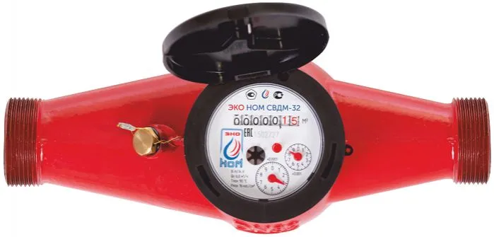 Счетчик воды ЭКО НОМ СВ ДМ-32 универсальный + КМЧ
