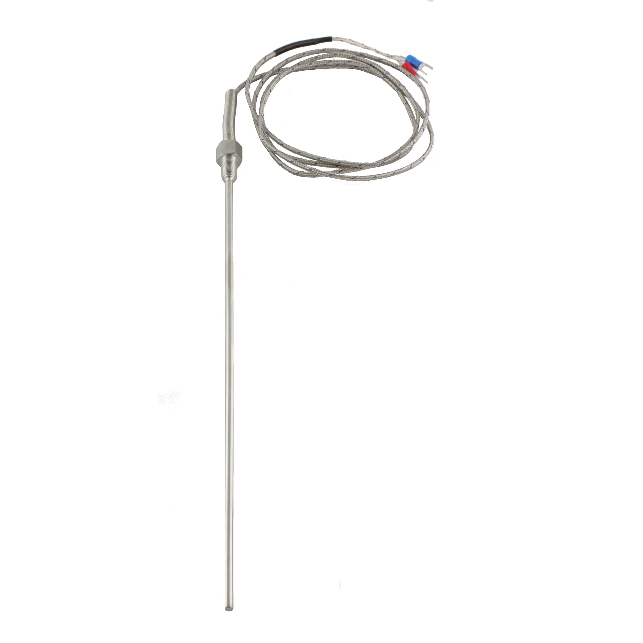 INNOCONT Датчик температуры с кабелем, исполнение N, спай CA, раб.часть: диаметр 4,8мм длина 300мм, резьба 1/8", длина кабеля 1,5м TS-W-N-CA-4,8-300-1,5-1/8