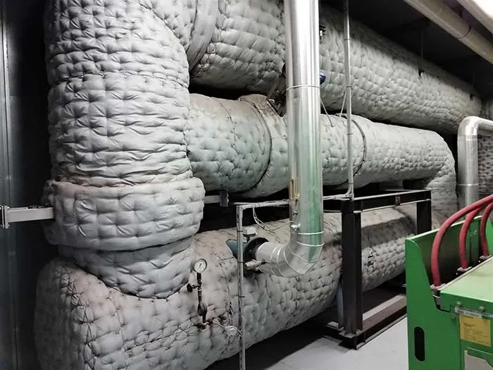 Термочехол на объекте