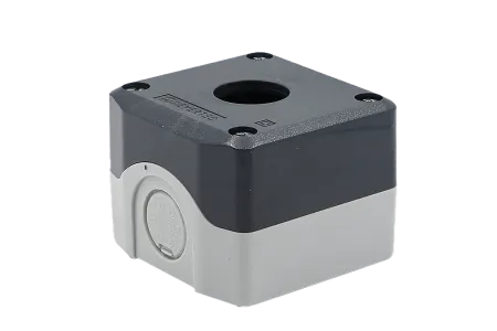 Корпус кнопочного поста, 1 место, серый, IP67