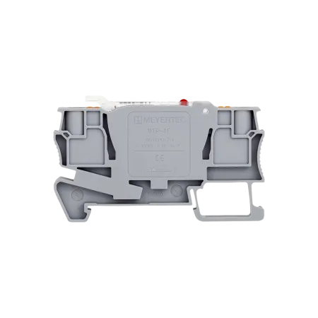 Клемма push-in с держателем предохранителя, 4 мм², индикация 220В