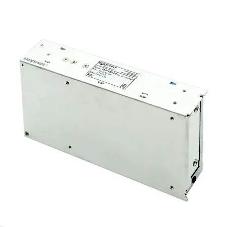 Источник питания INNOCONT. Вход: 220VAC, 1.2А, выход: 100W, 24VDC, 4.5A, -10 +50С, IP20,типы защиты: КЗ, перегрузка, перенапряжение SB-P-100-24